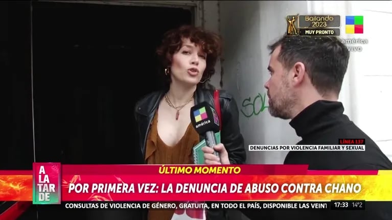 Milita Bora habló del procesamiento de Chano por abuso sexual. Foto: Captura de TV